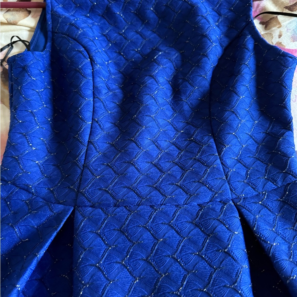Cobalt blue dress - Picture 2 of 2